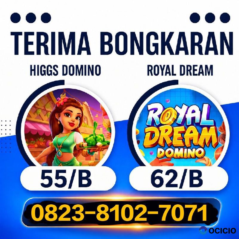 TERIMA BONGKAR CHIP HDI DOMINO ISLAND HIGGS