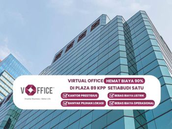 Sewa Kantor Virtual di Plaza 89 Kuningan KPP Setiabudi Satu, Jakarta Selatan