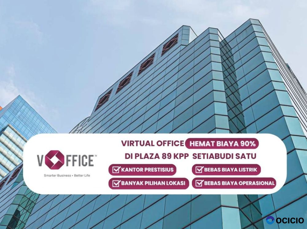 Sewa Kantor Virtual di Plaza 89 Kuningan KPP Setiabudi Satu, Jakarta Selatan