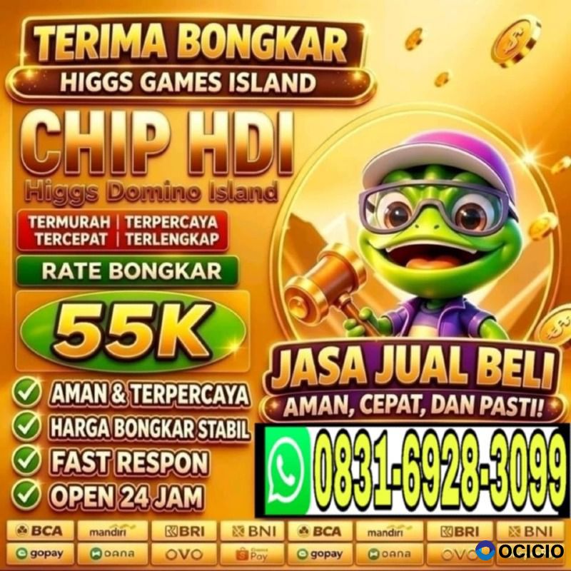 Terima bongkaran domino island Higgs aktif 24 jam hubungi wa 083169283099