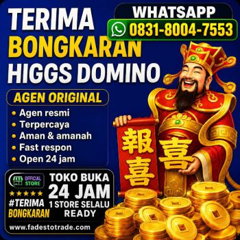 TERIMA BONGKAR CHIP HDI HIGGS DOMINO ISLAND JUAL BELI CHIP HDI WA 083180047553
