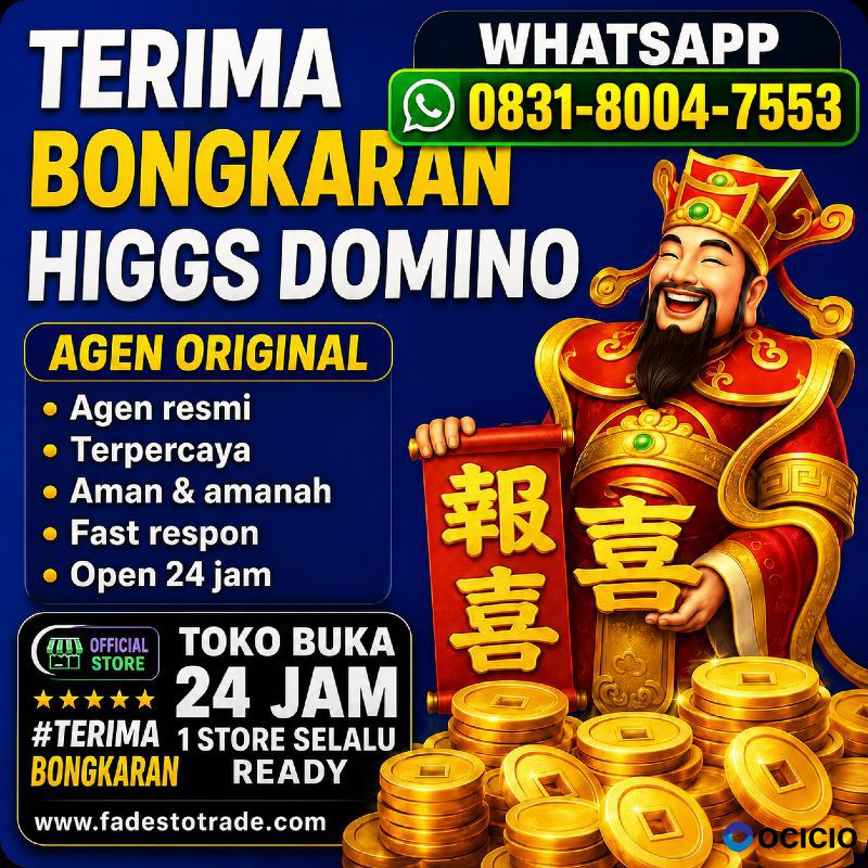 TERIMA BONGKAR CHIP HDI HIGGS DOMINO ISLAND JUAL BELI CHIP HDI WA 083180047553