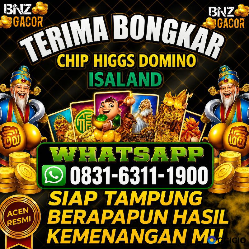 TERIMA BONGKAR CHIP HDI HIGGS DOMINO ISLAND JUAL BELI CHIP HDI WA 083163111900
