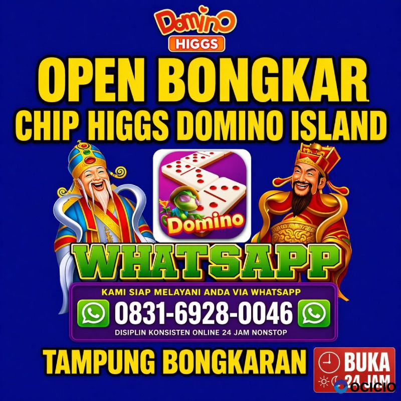 Agen terima bongkar chip higgs domino island