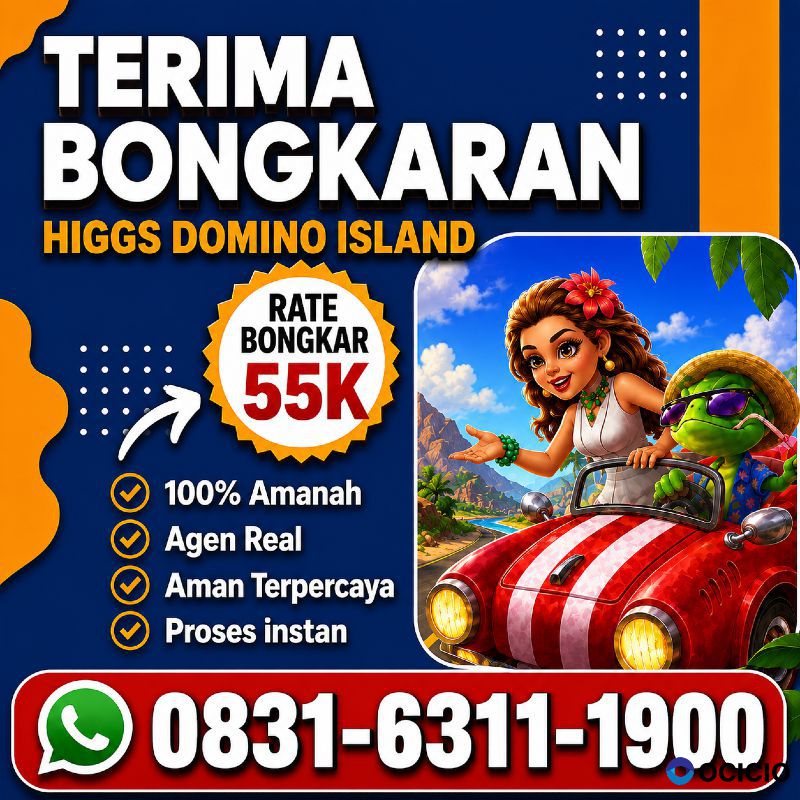 TERIMA BONGKAR CHIP HDI HIGGS DOMINO ISLAND JUAL BELI CHIP HDI WA 083163111900