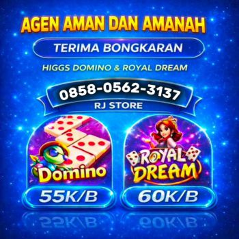TERIMA BONGKAR CHIP HDI HIGGS DOMINO ISLAND & RD OPEN 24 JAM WA 0858-0562-3137💯💯