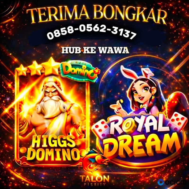 TERIMA BONGKAR CHIP HDI HIGGS DOMINO ISLAND & RD OPEN 24 JAM WA 0858 0562 3137💯