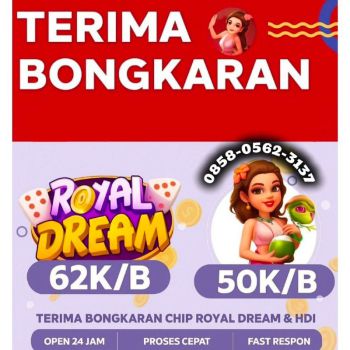 TERIMA BONGKAR CHIP HDI HIGGS DOMINO ISLAND & RD OPEN 24 JAM WA.0858.0562.3137💯