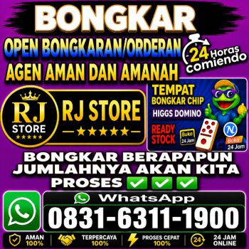 KHUSUS TERIMA BONGKAR CHIP DOMINO ISLAND HIGGS 🔥 BUKA 24JAM WA:0831-6311-1900