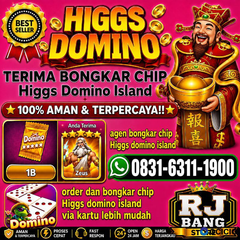 TERIMA BONGKAR CHIP HDI HIGGS DOMINO ISLAND JUAL BELI CHIP HDI WA 083163111900