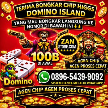 TERIMA BONGKAR CHIP HIGGS DOMINO ISLAND AGEN JUAL BELI CHIP HDI 💯
