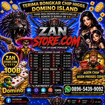 Terima bongkar chip Higgs domino island aman dan terpercaya 089654399092