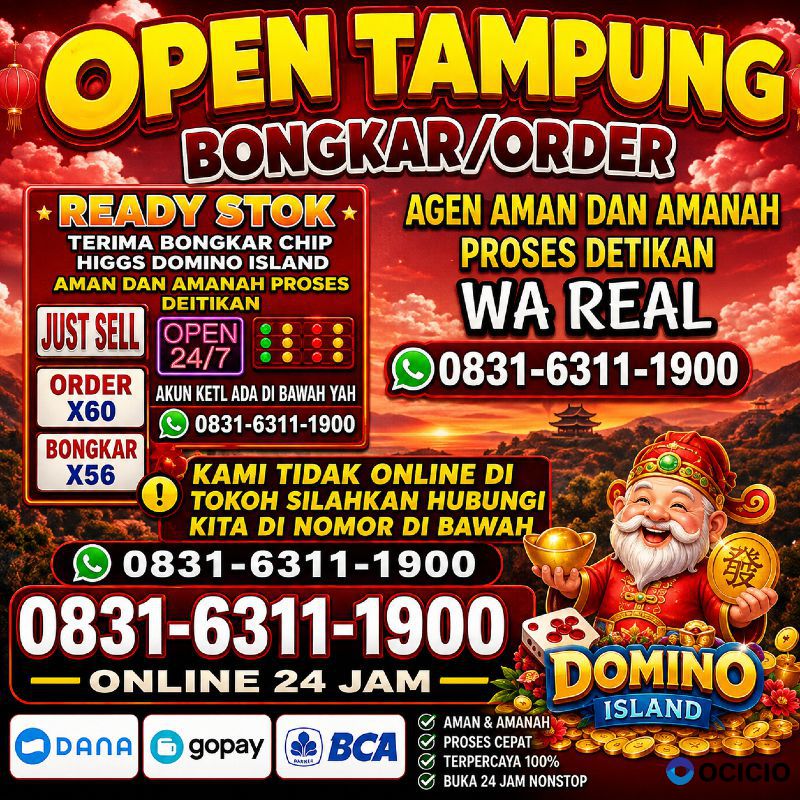 Terima Bongkar Chip Hdi Higgs Domino Island Aman Dan Terpercaya Wa 083163111900