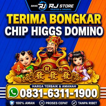 TERIMA BONGKAR CHIP HDI HIGGS DOMINO ISLAND JUAL BELI CHIP HDI WA 083163111900