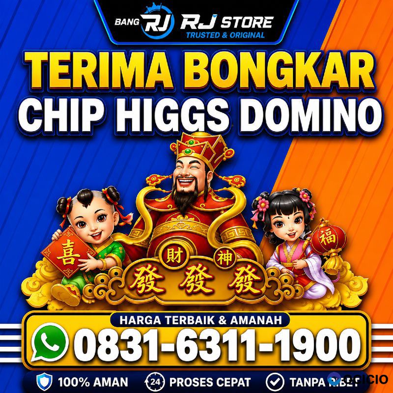 TERIMA BONGKAR CHIP HDI HIGGS DOMINO ISLAND JUAL BELI CHIP HDI WA 083163111900