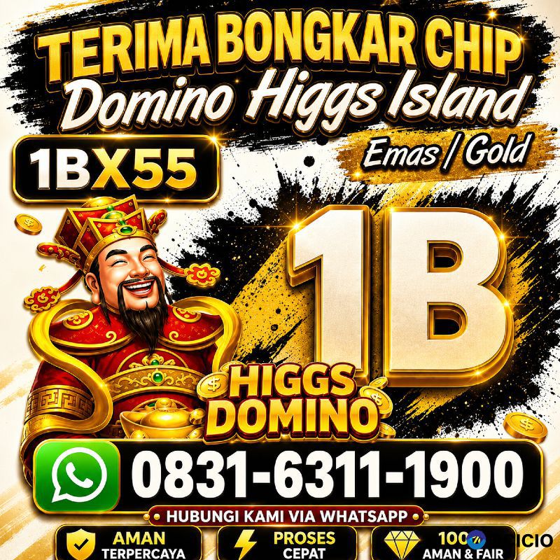 TERIMA BONGKAR CHIP HDI HIGGS DOMINO ISLAND JUAL BELI CHIP HDI WA 083163111900