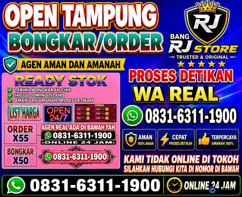 TERIMA BONGKAR CHIP HDI HIGGS DOMINO ISLAND JUAL BELI CHIP HDI WA 083163111900