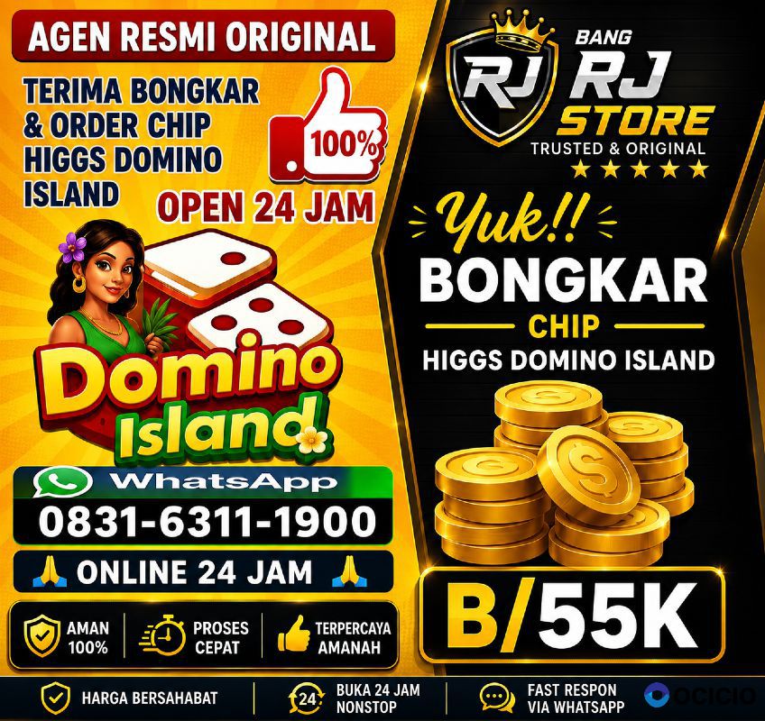 Terima Bongkar Chip Hdi Higgs Domino Island Aman Dan Terpercaya Wa 083163111900