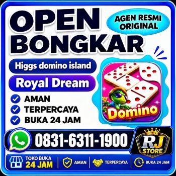 TERIMA BONGKAR CHIP HDI HIGGS DOMINO ISLAND DAN ROYAL DREAM WA 0831-6311-1900