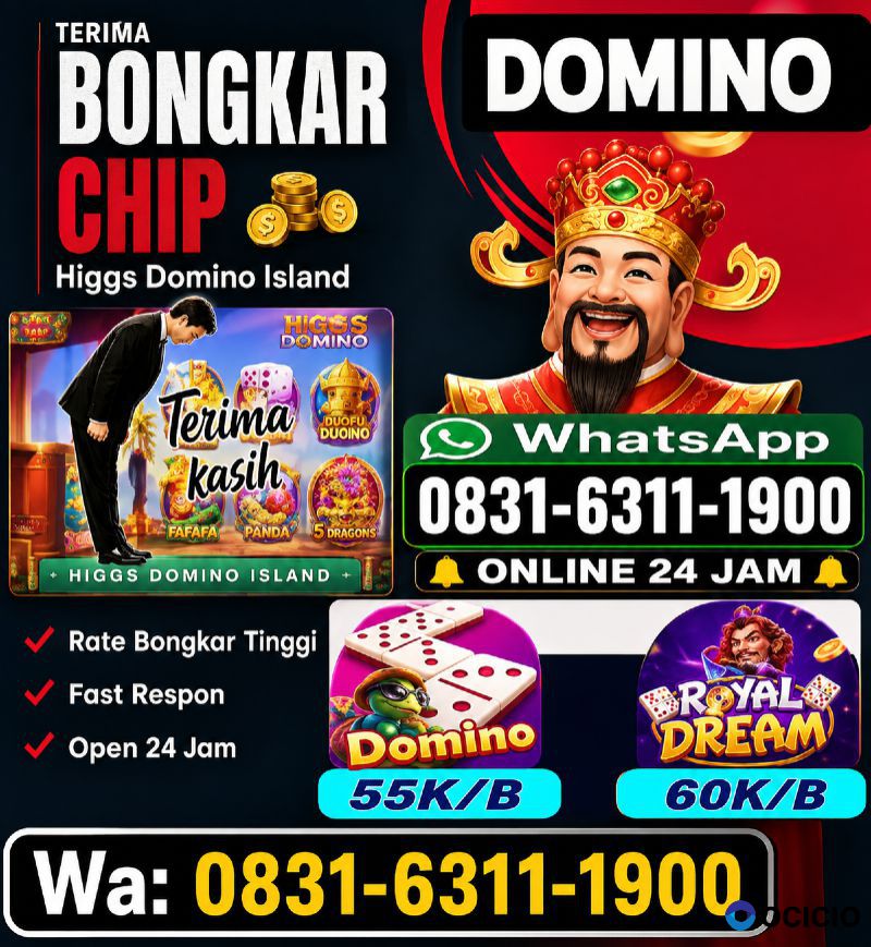 TERIMA BONGKAR CHIP HDI HIGGS DOMINO ISLAND JUAL BELI CHIP HDI WA 083163111900