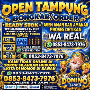 Terima bongkar Higgs domino island games terpercaya