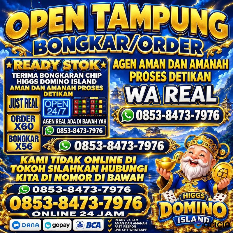 Terima bongkar Higgs domino island games terpercaya