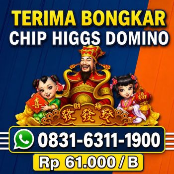 Agen jual beli terima bongkar chip domino Higgs domino Island fast respon 24 Jam