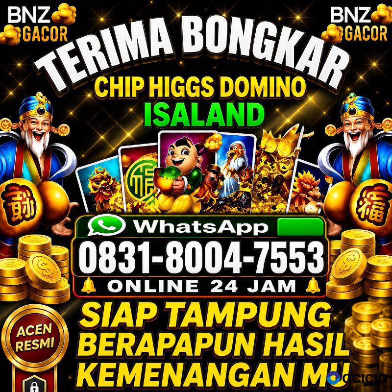 TERIMA BONGKAR CHIP HDI HIGGS DOMINO ISLAND DAN ROYAL DREAM WA 0831-8004-7553