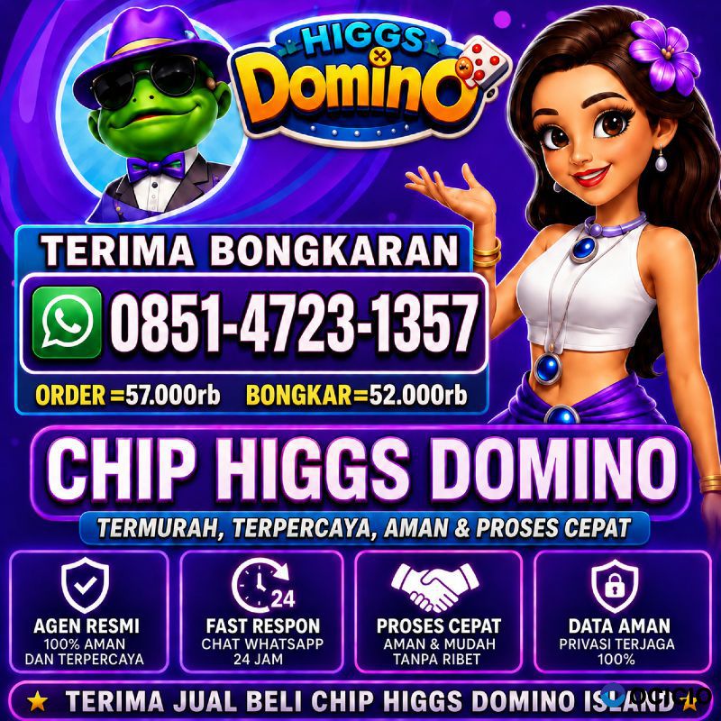 Terima bongkaran chip Higgs domino terpercaya wa 085147231357