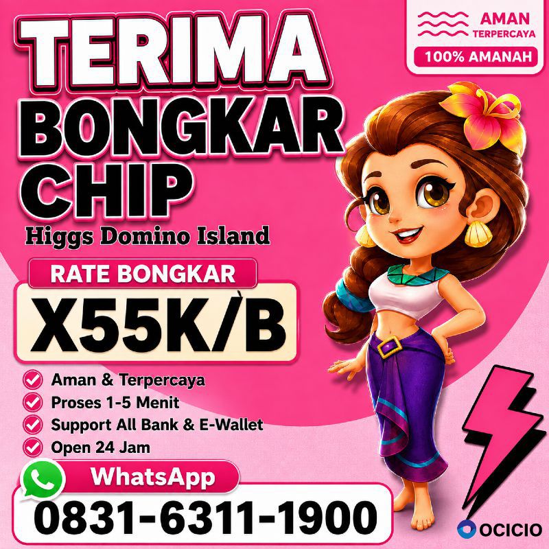 Terima Bongkar Chip Hdi Higgs Domino Island Aman Dan Terpercaya