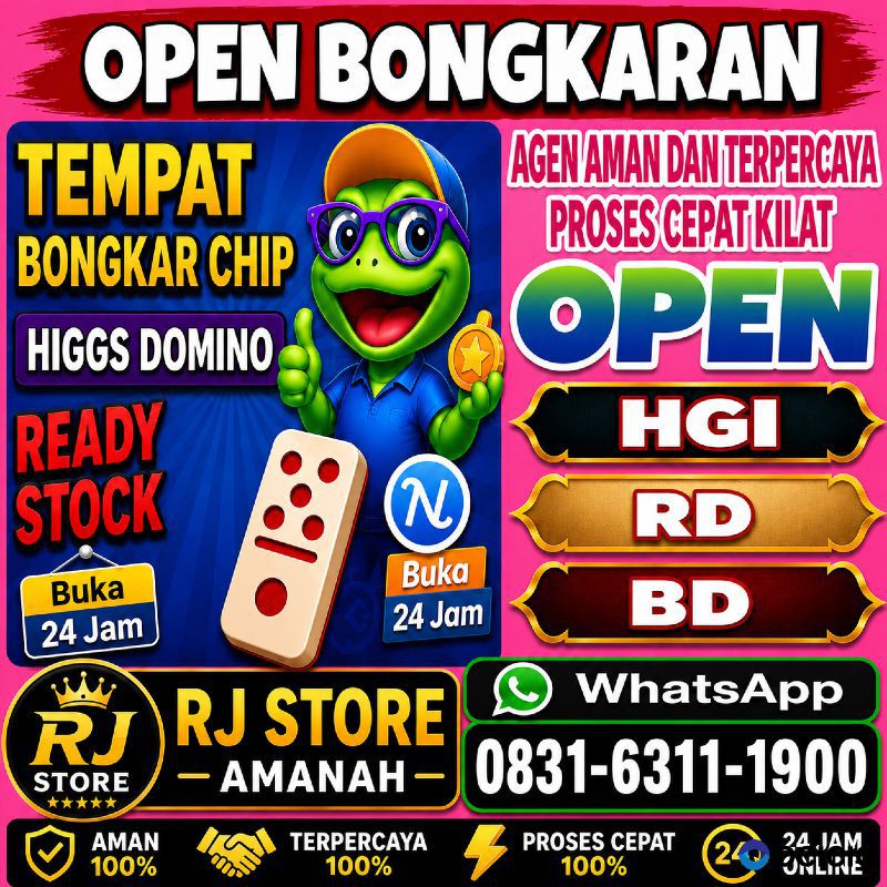 TERIMA BONGKAR CHIP HDI HIGGS DOMINO ISLAND DAN ROYAL DREAM WA 0831-6311-1900