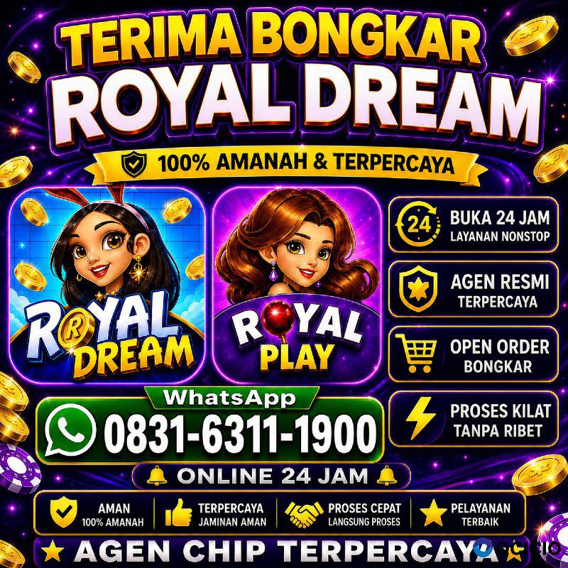 TERIMA BONGKAR CHIP HDI HIGGS DOMINO ISLAND DAN ROYAL DREAM WA 0831-6311-1900