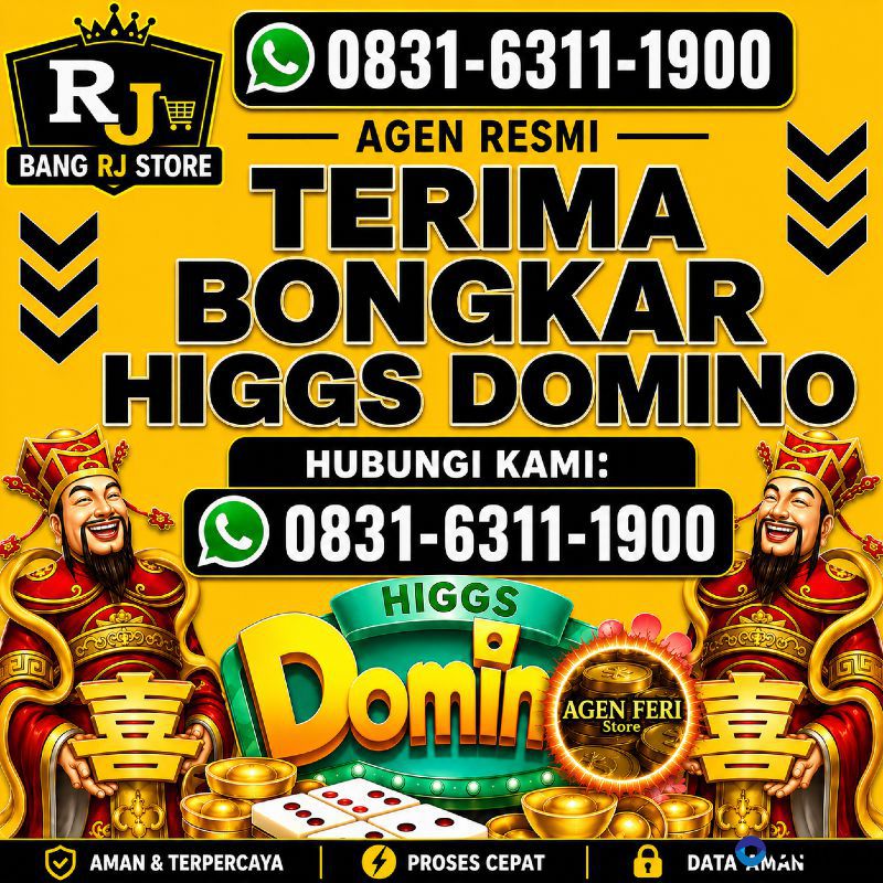 TERIMA BONGKAR CHIP HDI HIGGS DOMINO ISLAND JUAL BELI CHIP HDI WA 083163111900