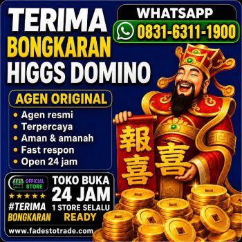 TERIMA BONGKAR CHIP HDI HIGGS DOMINO ISLAND JUAL BELI CHIP HDI WA 083163111900