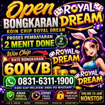 TERIMA BONGKAR CHIP HDI HIGGS DOMINO ISLAND DAN ROYAL DREAM WA 0831-6311-1900