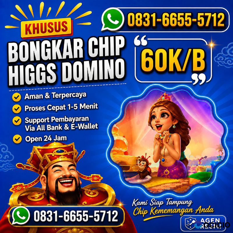 TERIMA BONGKAR CHIP HDI HIGGS DOMINO ISLAND JUAL BELI CHIP HDI WA 083166555712