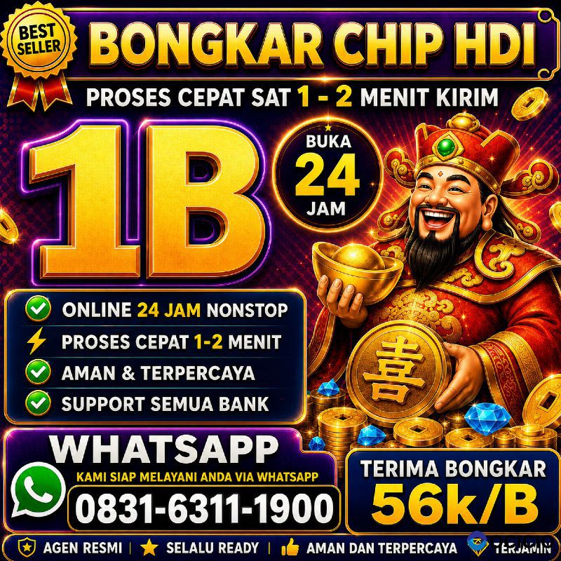 TERIMA BONGKAR CHIP HDI HIGGS DOMINO ISLAND JUAL BELI CHIP HDI WA 083163111900