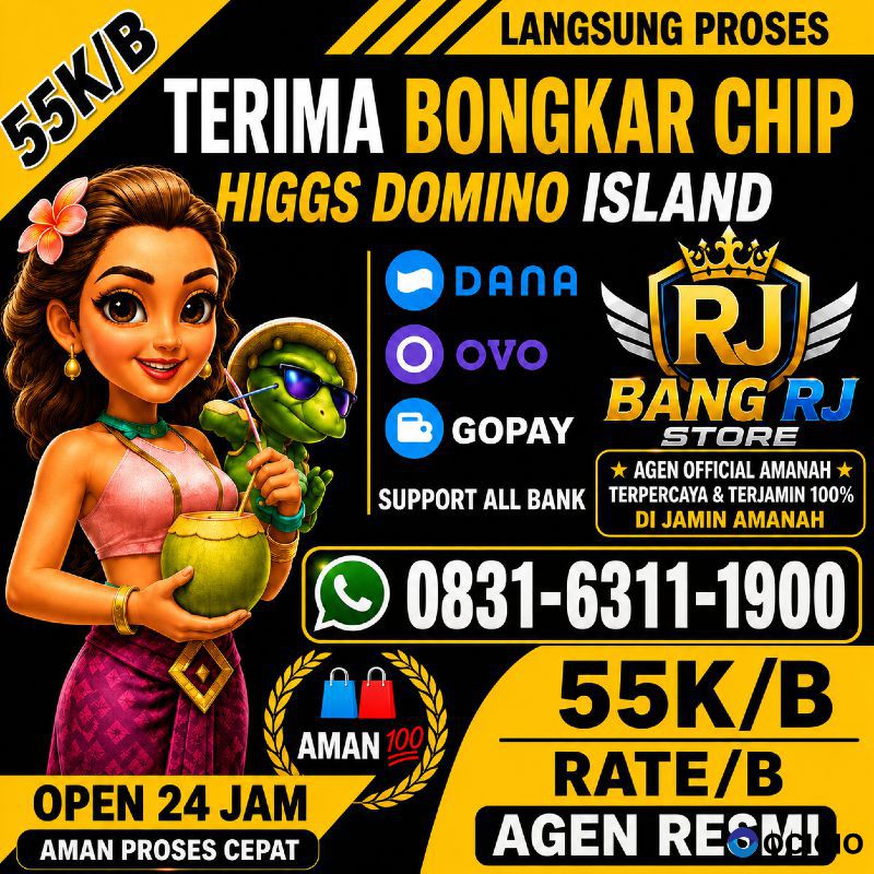 TERIMA BONGKAR CHIP HDI HIGGS DOMINO ISLAND JUAL BELI CHIP HDI WA 083163111900
