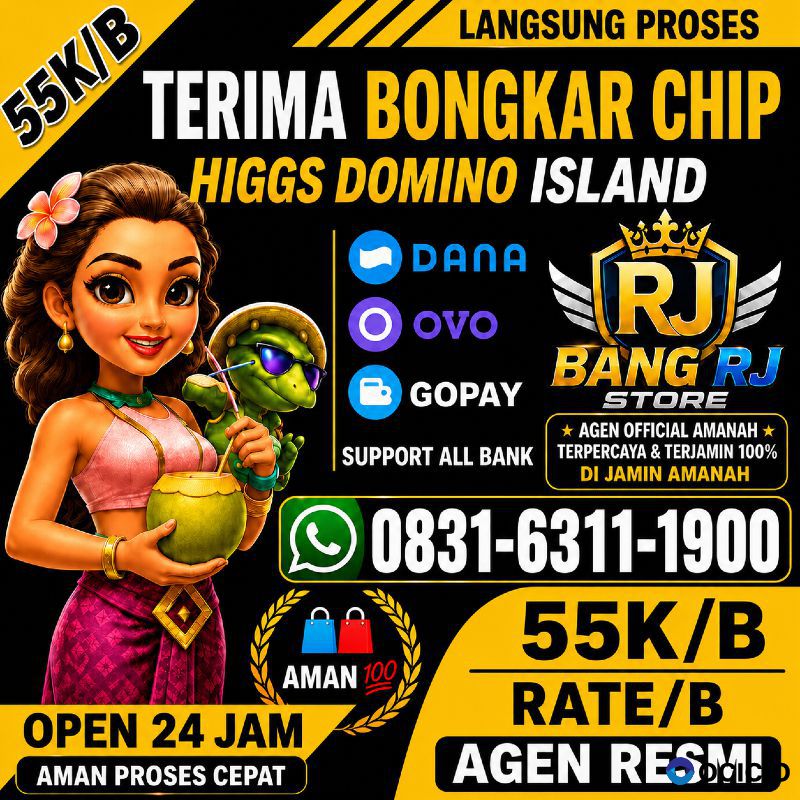 TERIMA BONGKAR CHIP HDI HIGGS DOMINO ISLAND JUAL BELI CHIP HDI WA 083163111900