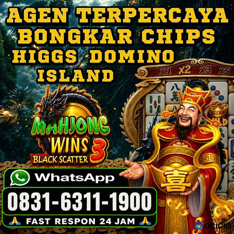 Terima Bongkaran Chip Higgs domino Island Amanah dan Terpercaya Wa 083163111900