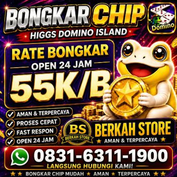 TERIMA BONGKAR CHIP HDI HIGGS DOMINO ISLAND JUAL BELI CHIP HDI WA 083163111900