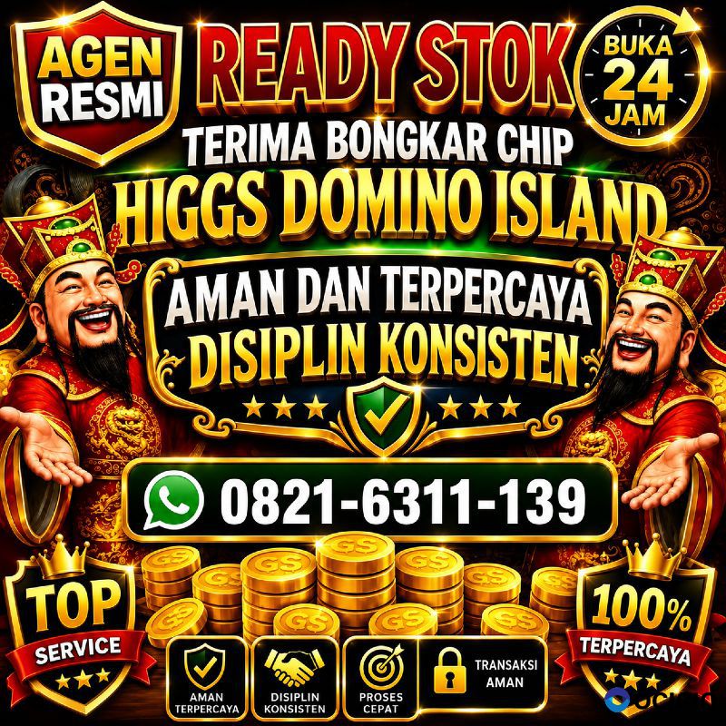 BONGKAR CHIP DOMINO HIGGS ISLAND GAMES HDI|HGI WA: 0821-6311-139