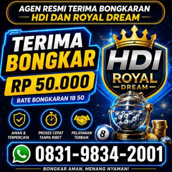 TERIMA BONGKAR CHIP HDI HIGGS DOMINO ISLAND DAN ROYAL DREAM WA 0831-9834-2001