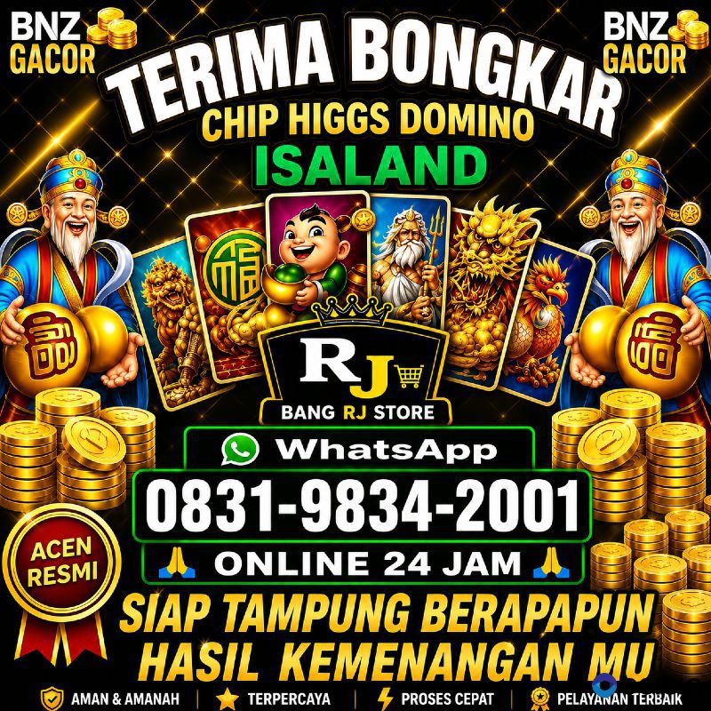 TERIMA BONGKAR CHIP HDI HIGGS DOMINO ISLAND JUAL BELI CHIP HDI WA 083198342001
