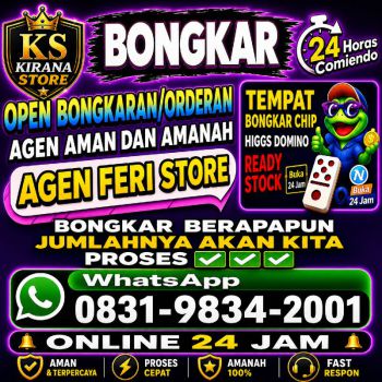 TERIMA BONGKAR CHIP HDI HIGGS DOMINO ISLAND JUAL BELI CHIP HDI WA 083198342001