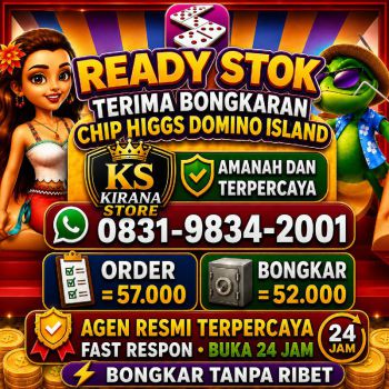 TERIMA BONGKAR CHIP HDI HIGGS DOMINO ISLAND JUAL BELI CHIP HDI WA 083198342001