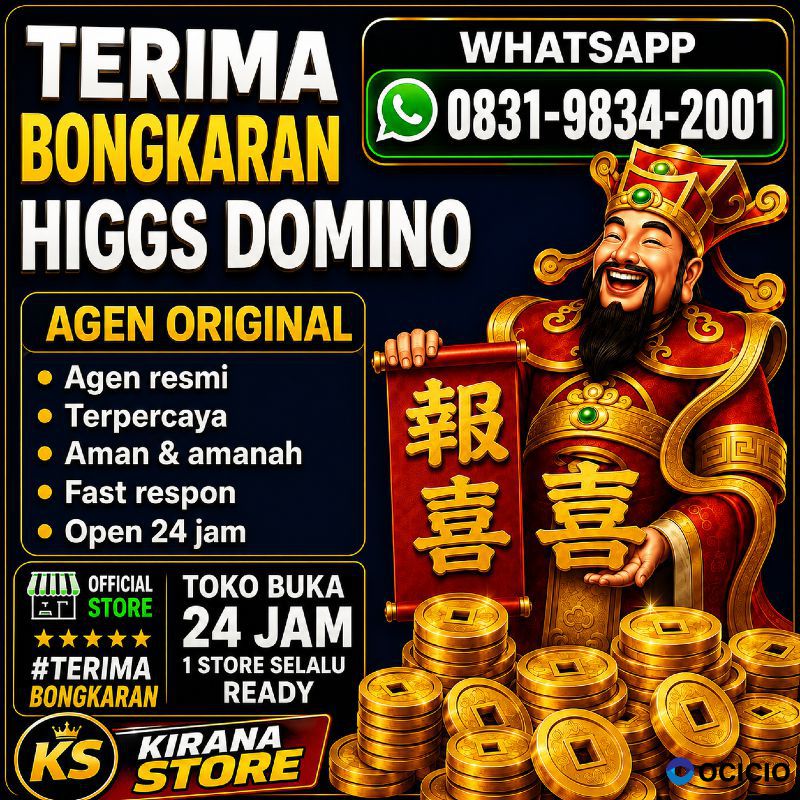 TERIMA BONGKAR CHIP HDI HIGGS DOMINO ISLAND JUAL BELI CHIP HDI WA 083198342001