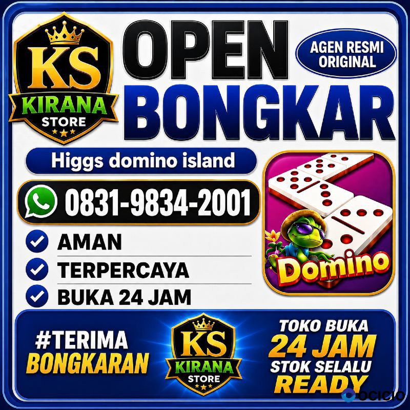 Terima Bongkar chip Hdi Higgs domino Island Jual Beli Chip Hdi Terpercaya