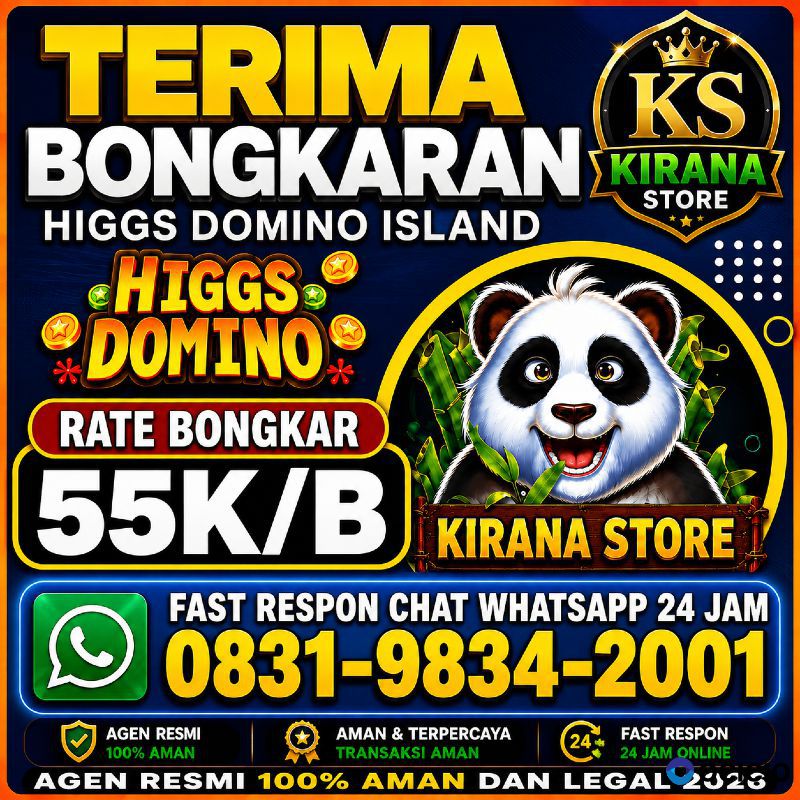 TERIMA BONGKAR CHIP HDI HIGGS DOMINO ISLAND JUAL BELI CHIP HDI WA 083198342001