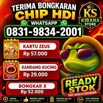 KHUSUS TERIMA BONGKAR CHIP DOMINO ISLAND HIGGS 🔥 BUKA 24JAM WA:0831-9834-2001